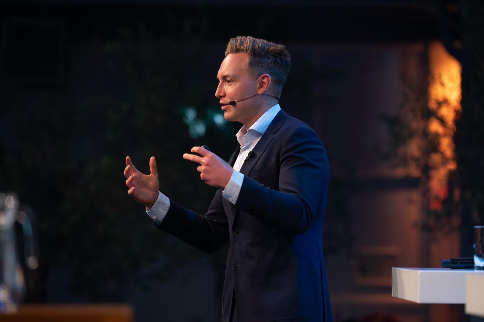 Jona als dagvoorzitter